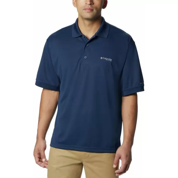 imageColumbia Mens Perfect Cast Polo ShirtRegular Fit Collegiate Navy