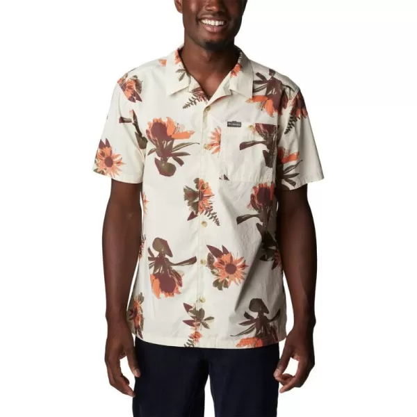 imageColumbia Mens Pine Canyon Short SleeveChalk Staycation