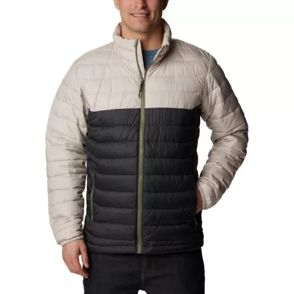 imageColumbia Mens Powder Lite JacketDark Stone  Shark