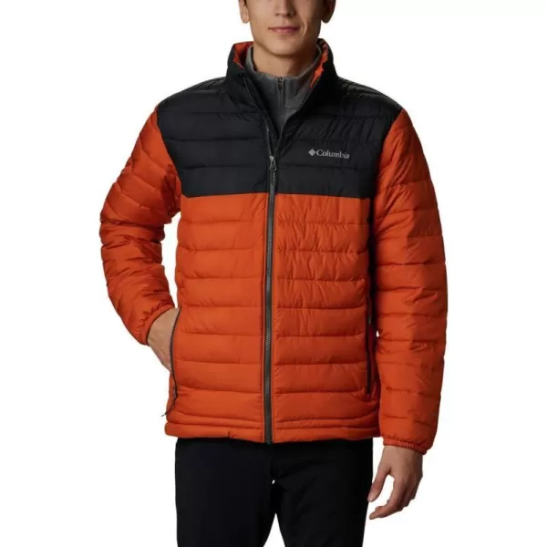 imageColumbia Mens Powder Lite JacketHarvestShark