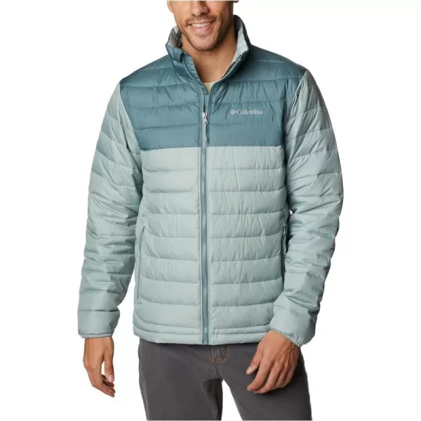 imageColumbia Mens Powder Lite JacketNiagara  Metal