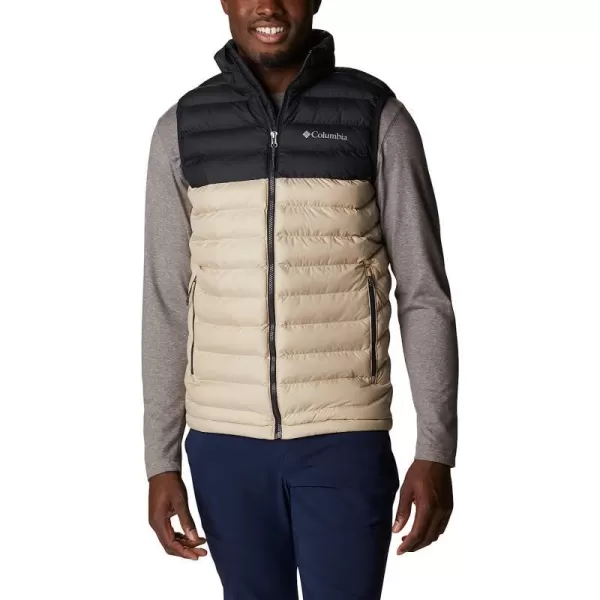 imageColumbia Mens Powder Lite VestAncient FossilBlack