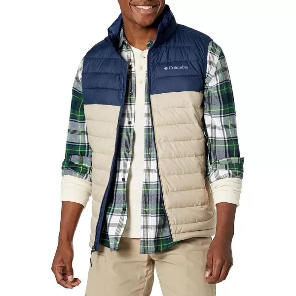 imageColumbia Mens Powder Lite VestAncient FossilCollegiate Navy