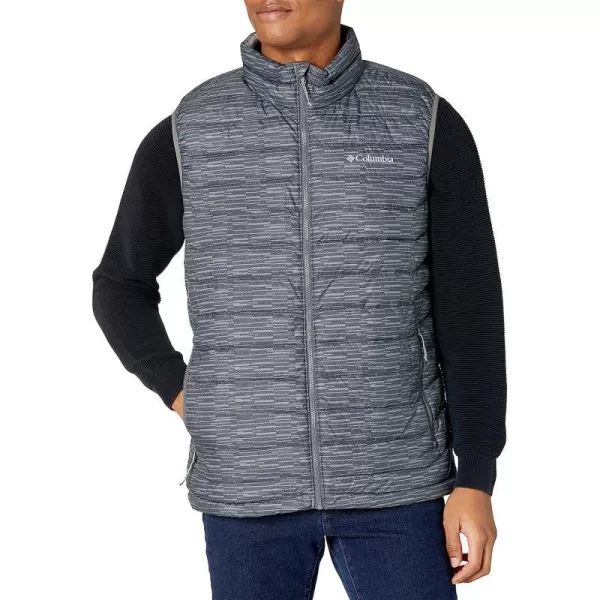 imageColumbia Mens Powder Lite VestCity Grey Columns