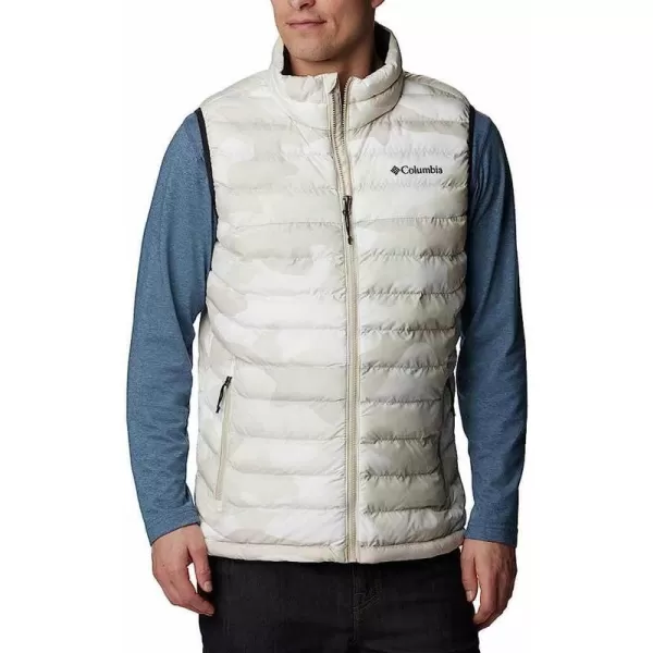 imageColumbia Mens Powder Lite VestDark Stone Mod Camo Print