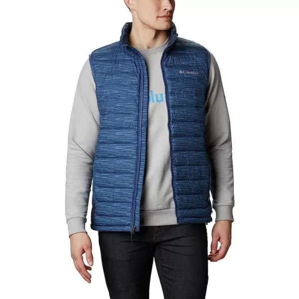 imageColumbia Mens Powder Lite VestNight Tide Columns