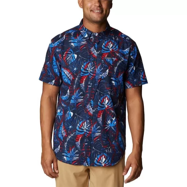 Bright Indigo King Palms Multi