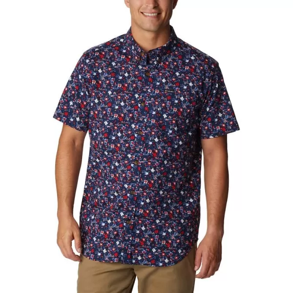 Collegiate Navy Mini-biscus