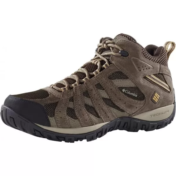 imageColumbia Mens Redmond Mid Waterproof Hiking BootCordovan Dark Banana