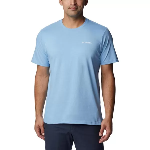 imageColumbia Mens Rockaway River Country Short Sleeve TeeJet StreamTreestriped Flag Graphic