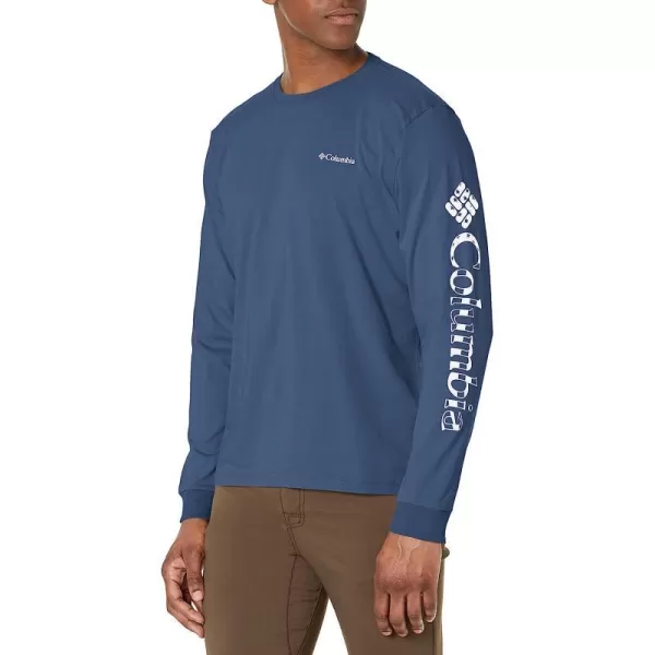 imageColumbia Mens Rockaway River Graphic Long Sleeve TeeDark MountainCsc Stars Stripes Graphic