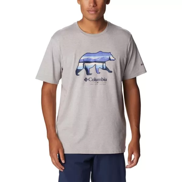imageColumbia Mens Rockaway River Outdoor Short SleeveColumbia Grey HeatherScenic Stroll Grx