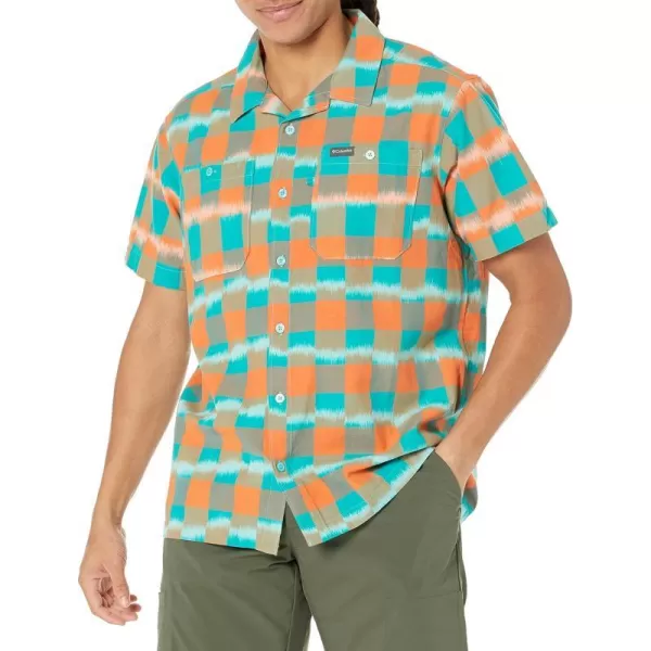 Desert Orange Ikat