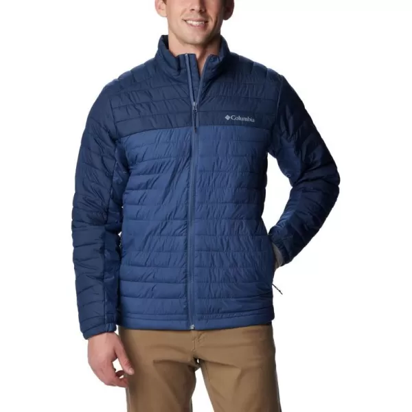 imageColumbia Mens Silver Falls JacketDark Mountain  Collegiate Navy