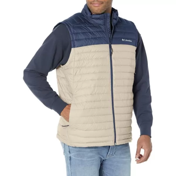 imageColumbia Mens Silver Falls VestAncient FossilCollegiate Navy