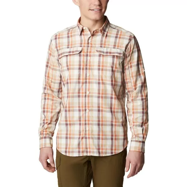 imageColumbia Mens Silver Ridge 20 Plaid Long Sleeve ShirtChalk Gathered Plaid