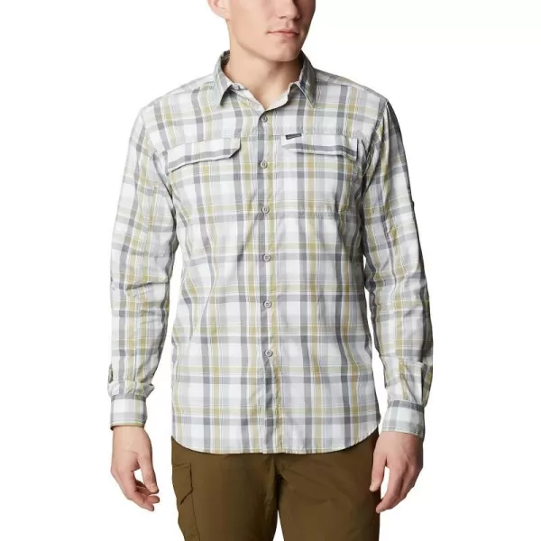 imageColumbia Mens Silver Ridge 20 Plaid Long Sleeve ShirtColumbia Grey Gathered Plaid