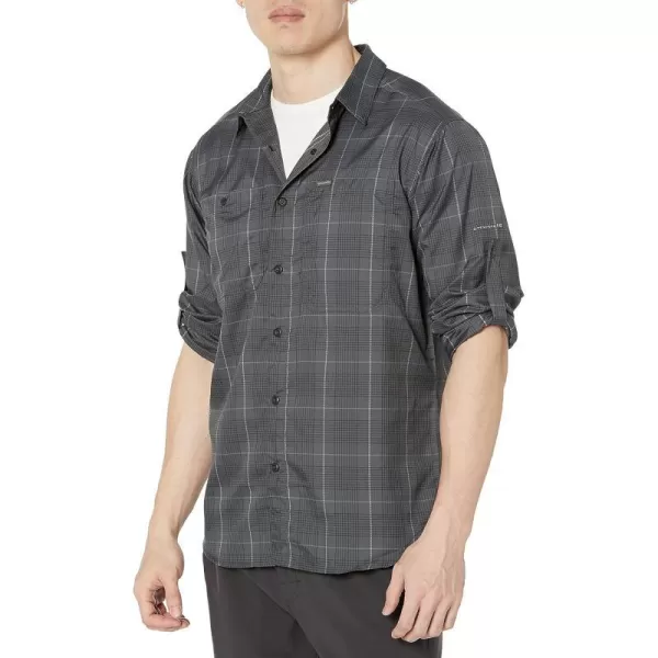 imageColumbia Mens Silver Ridge Utility Lite Plaid Long Sleeve Shark Trail Crossing Plaid LargeColumbia Mens Silver Ridge Utility Lite Plaid Long Sleeve Shark Trail Crossing Plaid Large