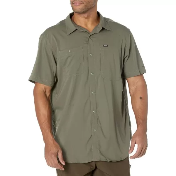 imageColumbia Mens Silver Ridge Utility Lite Short SleeveStone Green