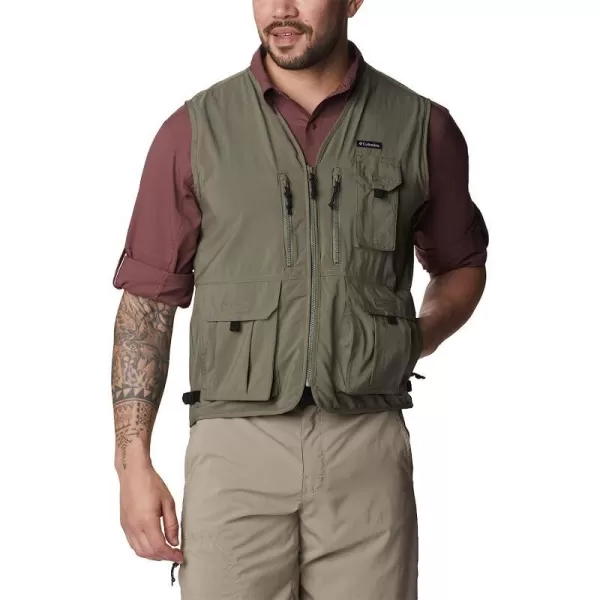 imageColumbia Mens Silver Ridge Utility VestStone Green