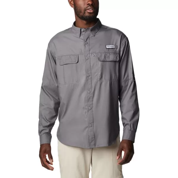 imageColumbia Mens Skiff Guide Woven Long SleeveCity Grey