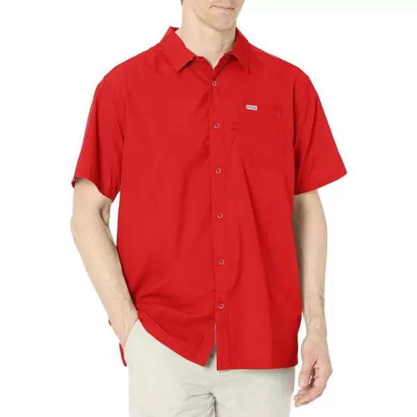 imageColumbia Mens Slack Tide Camp ShirtRed Spark