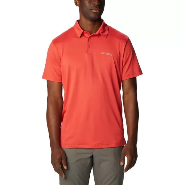 imageColumbia Mens Slack Tide Stretch PoloSunset Red