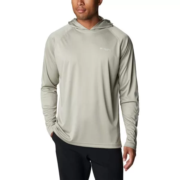 imageColumbia Mens Standard Terminal Tackle HoodieSafariCool Green Logo