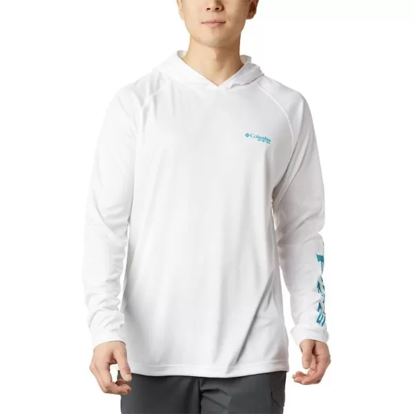 imageColumbia Mens Standard Terminal Tackle HoodieWhiteAtoll Logo