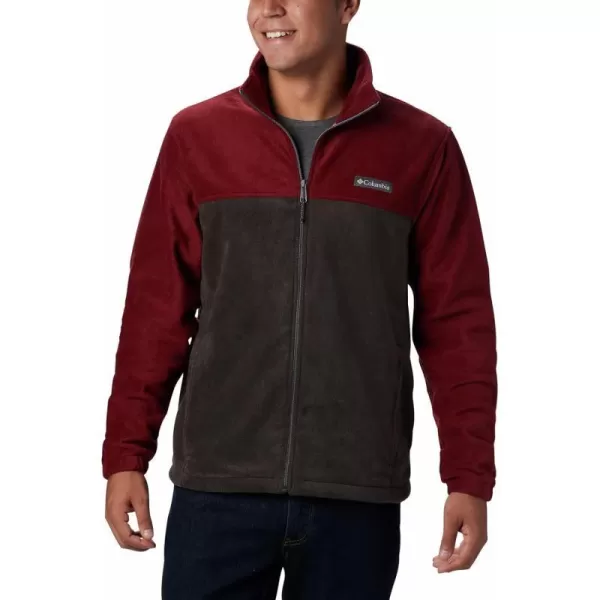 imageColumbia Mens Steens Mountain 20 Full Zip Fleece JacketRed Jasper  Buffalo