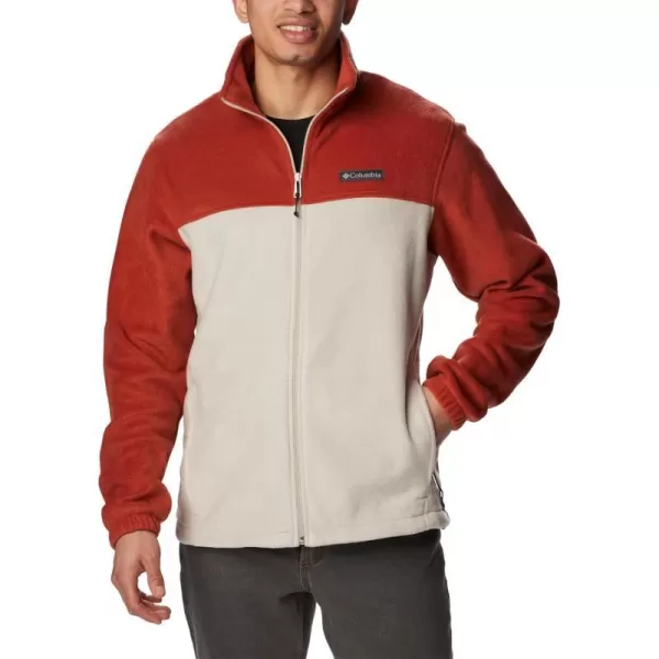 imageColumbia Mens Steens Mountain 20 Full Zip Fleece JacketWarp RedDark Stone