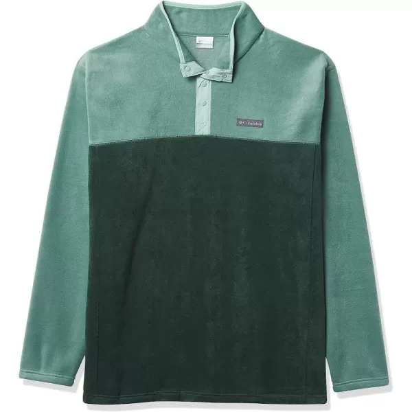 imageColumbia Mens Steens Mountain Half SnapSpruceThyme GreenAqua Tone