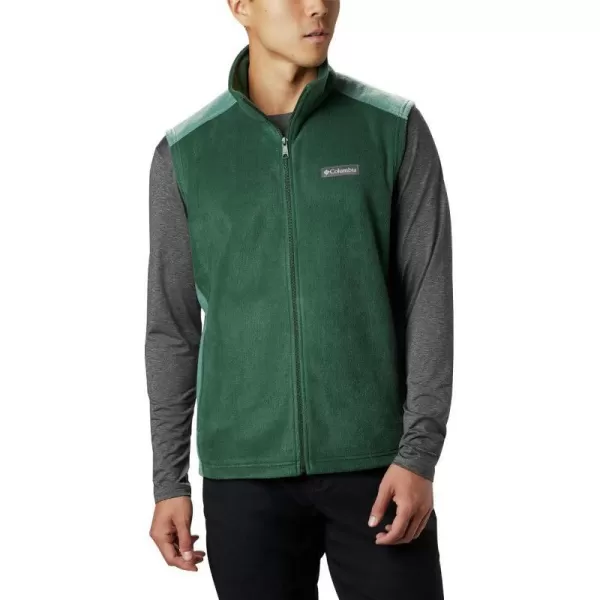 imageColumbia Mens Steens Mountain VestRain ForestThyme Green