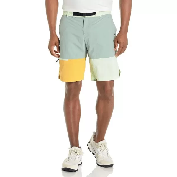 imageColumbia Mens Summerdry Belted ShortNiagaraIce GreenGolden Nugget