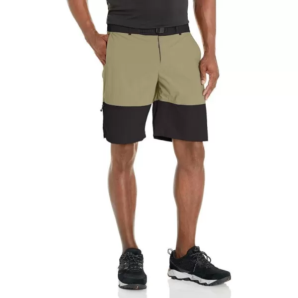 imageColumbia Mens Summerdry Belted ShortStone GreenBlack