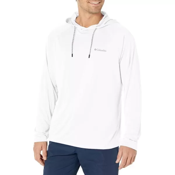 imageColumbia Mens Summerdry Raglan Hooded Long SleeveWhite