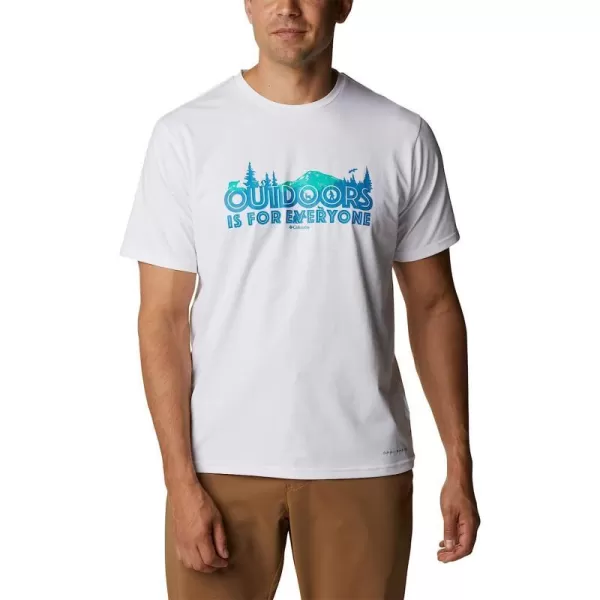 White/All for Outdoors Graphic