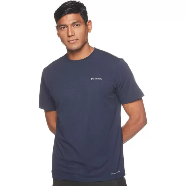 imageColumbia Mens Sun Trek Short Sleeve TeeCollegiate Navy