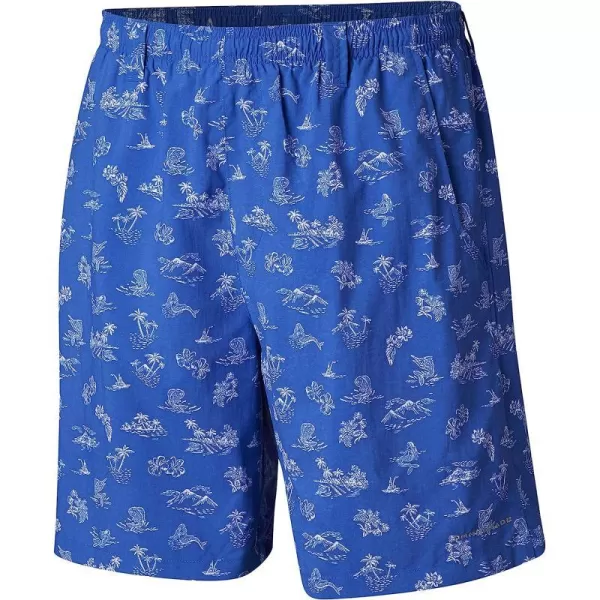 Vivid Blue Mermaids N Marlins Print