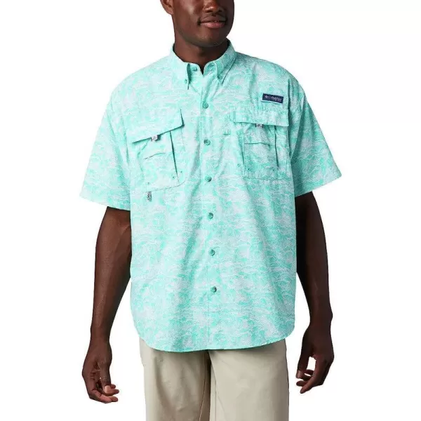 Bright Aqua Tuna Time Print