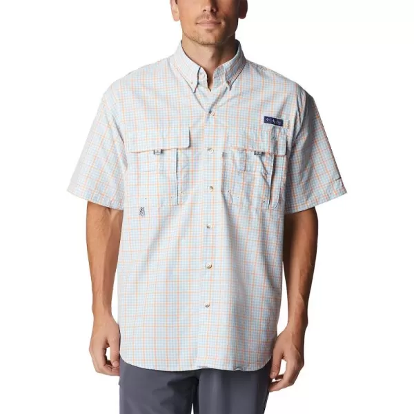 Spring Blue Gingham Grid