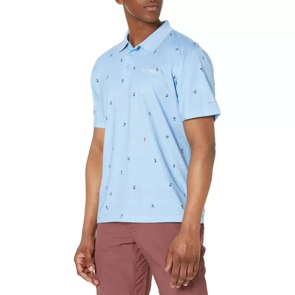imageColumbia Mens Super Low Drag Offshore PoloAgate Blue Networth