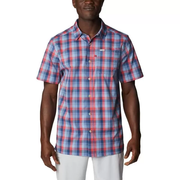 imageColumbia Mens Super Slack Tide Camp ShirtCarbon Mid Gingham