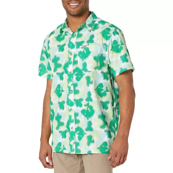imageColumbia Mens Super Slack Tide Camp ShirtKey West Bass Camo
