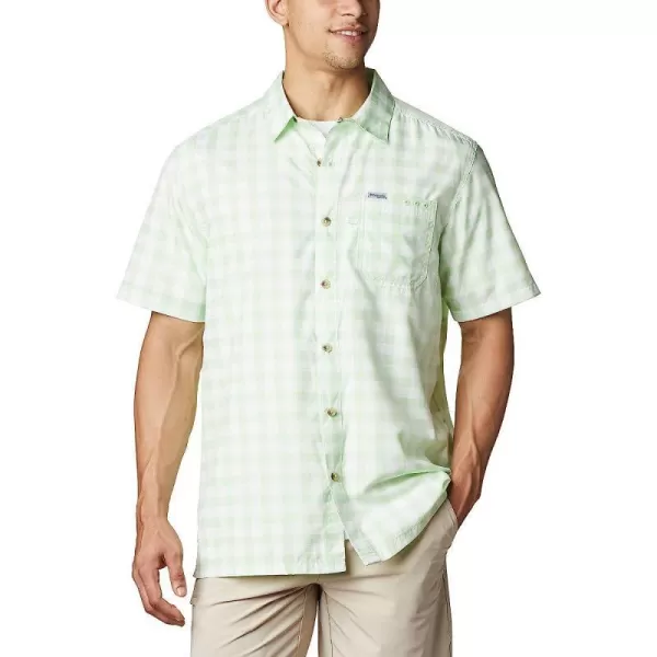 imageColumbia Mens Super Slack Tide Camp ShirtKey West Palaka Plaid