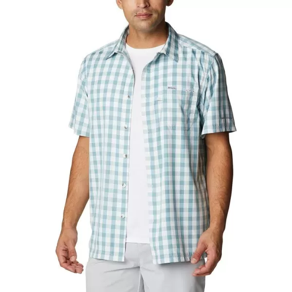 imageColumbia Mens Super Slack Tide Camp ShirtStorm Palaka Plaid