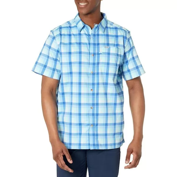 Vivid Blue Mid Gingham
