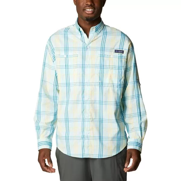 imageColumbia Mens Super Tamiami Long Sleeve ShirtGulf Stream Blanket Gingham