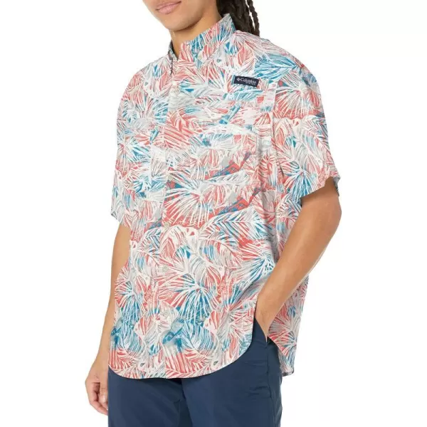 imageColumbia Mens Super Tamiami Short Sleeve ShirtCorange Tropiclure
