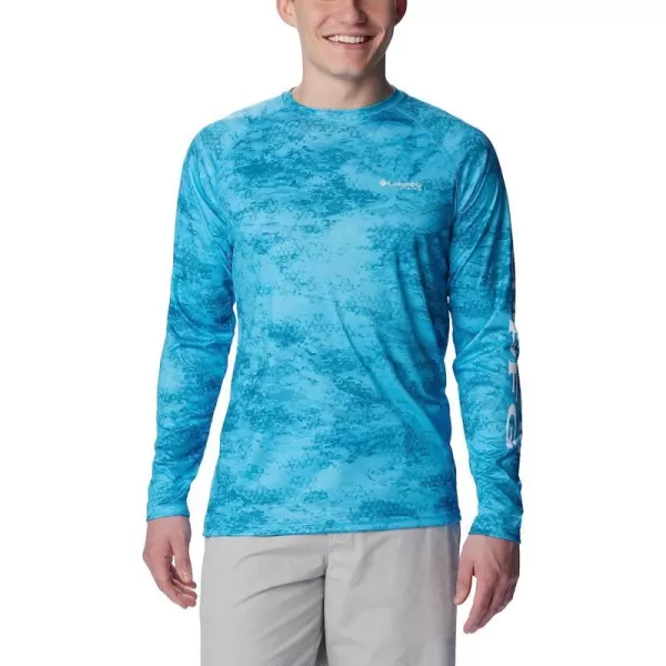 imageColumbia Mens Super Terminal Tackle Long Sleeve ShirtRiptide Pfg Camo